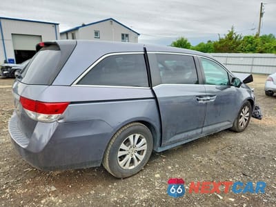 Trzecie zdjęcie samochodu z tyłu: 2014 HONDA ODYSSEY EXL VIN:5FNRL5H66EB074147 - miniatura