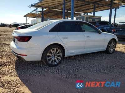 Trzecie zdjęcie samochodu z tyłu: 2018 AUDI A4 PREMIUM VIN:WAUKMAF40JA218333 - miniatura