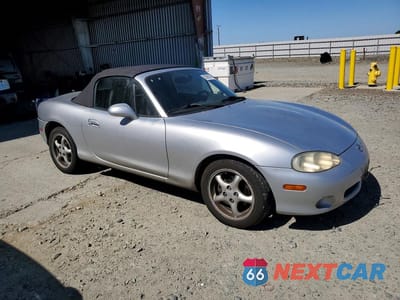 Czwarte zdjęcie samochodu z boku: 2001 MAZDA MX-5 MIATA BASE VIN:JM1NB353810205717 - miniatura