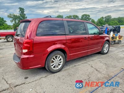 Trzecie zdjęcie samochodu z tyłu: 2014 DODGE GRAND CARAVAN SXT VIN:2C4RDGCG9ER254915 - miniatura