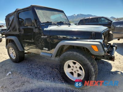 Czwarte zdjęcie samochodu z boku: 2004 JEEP WRANGLER / TJ SPORT VIN:1J4FA49S44P734151 - miniatura