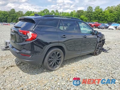 Trzecie zdjęcie samochodu z tyłu: 2021 GMC TERRAIN SLE VIN:3GKALMEV9ML400899 - miniatura
