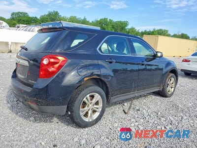 Trzecie zdjęcie samochodu z tyłu: 2011 CHEVROLET EQUINOX LS VIN:2GNALBEC2B1324950 - miniatura