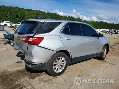 Trzecie zdjęcie samochodu z tyłu: 2019 CHEVROLET EQUINOX LT VIN:3GNAXTEV0KS601157 - miniatura