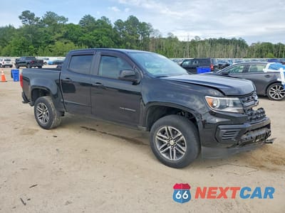 Czwarte zdjęcie samochodu z boku: 2021 CHEVROLET COLORADO VIN:1GCGSBEN0M1244028 - miniatura