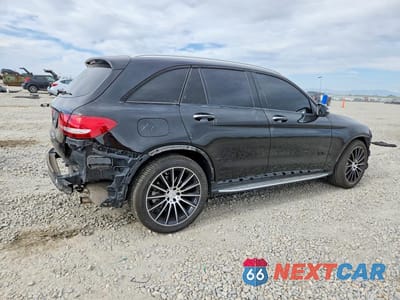 Trzecie zdjęcie samochodu z tyłu: 2017 MERCEDES-BENZ GLC 43 4MATIC AMG VIN:WDC0G6EB8HF167833 - miniatura