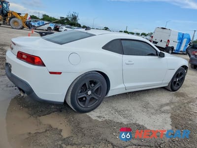 Trzecie zdjęcie samochodu z tyłu: 2014 CHEVROLET CAMARO LS VIN:2G1FA1E3XE9185776 - miniatura