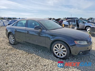 Czwarte zdjęcie samochodu z boku: 2009 AUDI A4 PREMIUM PLUS VIN:WAUSF78K69N054678 - miniatura