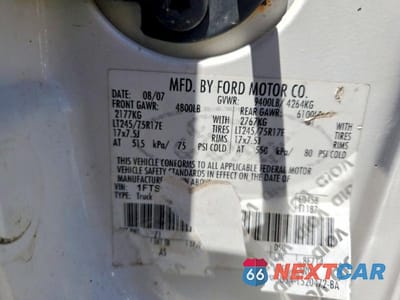Zdjęcie 12 z 12 samochodu: 2008 FORD F250 SUPER DUTY VIN:1FTSX21588EC21791 - miniatura