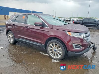 Czwarte zdjęcie samochodu z boku: 2018 FORD EDGE TITANIUM VIN:2FMPK4K91JBB94528 - miniatura