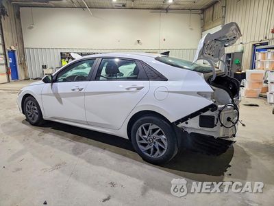 Drugie zdjęcie samochodu z przodu: 2024 HYUNDAI ELANTRA SEL VIN:KMHLM4DG2RU783839 - miniatura