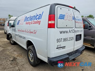 Drugie zdjęcie samochodu z przodu: 2013 CHEVROLET EXPRESS G3500 VIN:1GCZGTCB5D1119163 - miniatura
