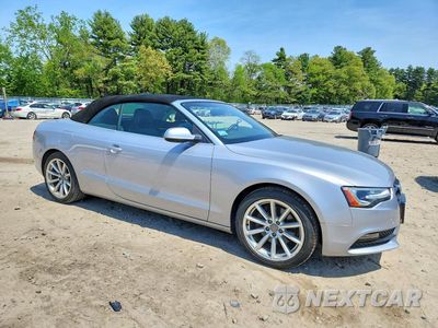 Czwarte zdjęcie samochodu z boku: 2015 AUDI A5 PREMIUM VIN:WAUCFAFHXFN002703 - miniatura