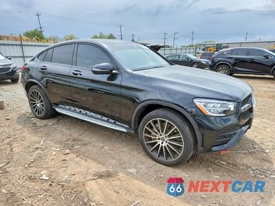 Czwarte zdjęcie samochodu z boku: 2022 MERCEDES-BENZ GLC COUPE 300 4MATIC VIN:W1N0J8EB8NG035236 - miniatura