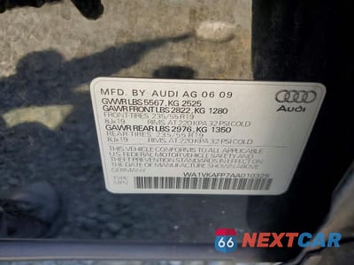 Zdjęcie 13 z 13 samochodu: 2010 AUDI Q5 PRESTIGE VIN:WA1VKAFP7AA010329 - miniatura