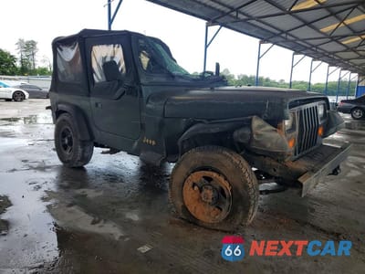 Czwarte zdjęcie samochodu z boku: 1995 JEEP WRANGLER / YJ S VIN:1J4FY19P3SP313282 - miniatura