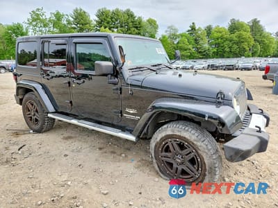 Czwarte zdjęcie samochodu z boku: 2013 JEEP WRANGLER UNLIMITED SAHARA VIN:1C4HJWEGXDL678493 - miniatura