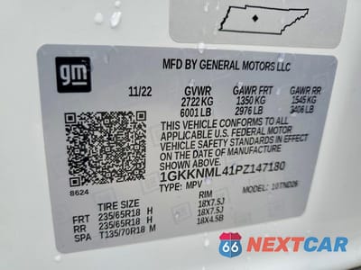 Zdjęcie 13 z 13 samochodu: 2023 GMC ACADIA SLT VIN:1GKKNML41PZ147180 - miniatura
