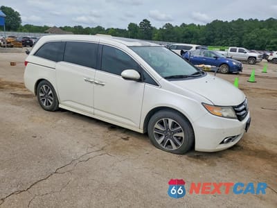 Czwarte zdjęcie samochodu z boku: 2014 HONDA ODYSSEY TOURING VIN:5FNRL5H95EB078829 - miniatura