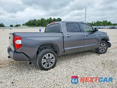 Trzecie zdjęcie samochodu z tyłu: 2021 TOYOTA TUNDRA 1794 EDITION VIN:5TFAY5F14MX011607 - miniatura