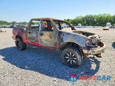 Czwarte zdjęcie samochodu z boku: 2001 FORD F150 SUPERCREW VIN:1FTRW08LX1KF84577 - miniatura