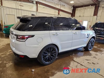 Trzecie zdjęcie samochodu z tyłu: 2017 LAND ROVER RANGE ROVER SPORT SVR VIN:SALWZ2FEXHA130266 - miniatura