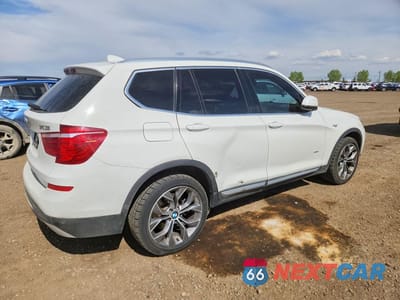 Trzecie zdjęcie samochodu z tyłu: 2015 BMW X3 XDRIVE28I VIN:5UXWX9C53F0D44238 - miniatura
