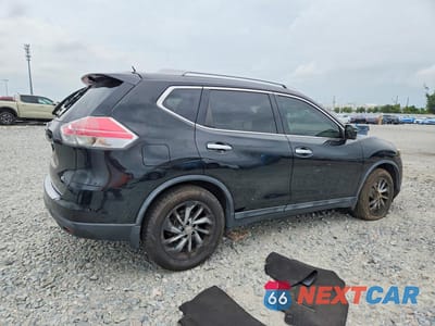 Trzecie zdjęcie samochodu z tyłu: 2015 NISSAN ROGUE SL VIN:5N1AT2MT6FC856000 - miniatura