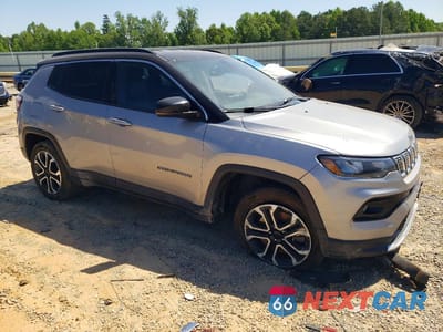Czwarte zdjęcie samochodu z boku: 2023 JEEP COMPASS LIMITED VIN:3C4NJDCN9PT565216 - miniatura