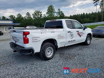 Trzecie zdjęcie samochodu z tyłu: 2019 CHEVROLET SILVERADO C1500 VIN:1GCRWAEF5KZ190076 - miniatura