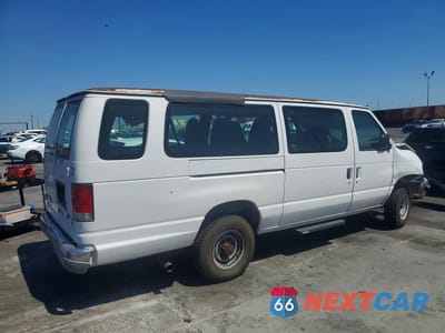 Trzecie zdjęcie samochodu z tyłu: 1999 FORD ECONOLINE E350 SUPER DUTY WAGON VIN:1FBSS31M9XHB94100 - miniatura