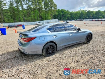 Trzecie zdjęcie samochodu z tyłu: 2020 INFINITI Q50 3.0T LUXE VIN:JN1EV7AP1LM207718 - miniatura