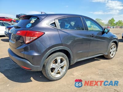 Trzecie zdjęcie samochodu z tyłu: 2016 HONDA HR-V EX VIN:3CZRU6H54GM723673 - miniatura