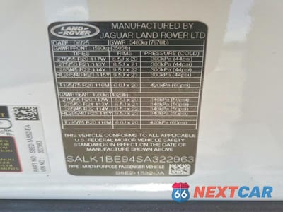 Zdjęcie 13 z 13 samochodu: 2025 LAND ROVER RANGE ROVER AUTOBIOGRAPHY VIN:SALK1BE94SA322963 - miniatura