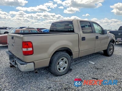 Trzecie zdjęcie samochodu z tyłu: 2005 FORD F150 SUPERCREW VIN:1FTRW12W35KC30883 - miniatura