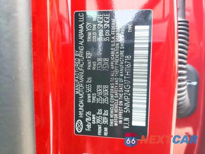 Zdjęcie 13 z 13 samochodu: 2026 HYUNDAI SANTA FE SEL VIN:5NMP24G17TH116718 - miniatura