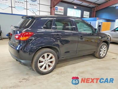 Trzecie zdjęcie samochodu z tyłu: 2014 MITSUBISHI OUTLANDER SPORT SE VIN:4A4AR4AU9EE027414 - miniatura