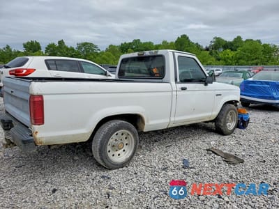 Trzecie zdjęcie samochodu z tyłu: 1991 FORD RANGER VIN:1FTCR10A7MUC32627 - miniatura