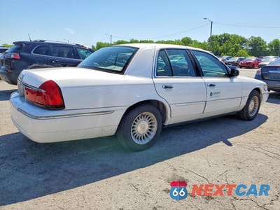 Trzecie zdjęcie samochodu z tyłu: 2001 MERCURY GRAND MARQUIS LS VIN:2MEFM75W31X635834 - miniatura
