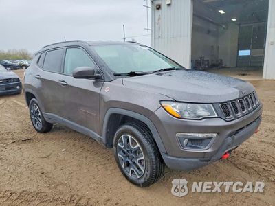 Czwarte zdjęcie samochodu z boku: 2021 JEEP COMPASS TRAILHAWK VIN:3C4NJDDB0MT600547 - miniatura