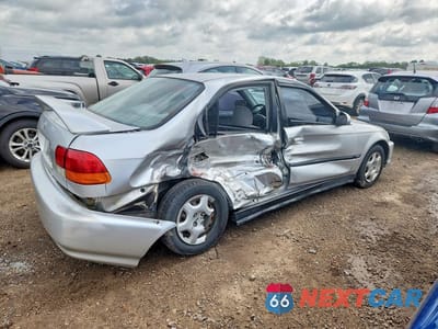 Trzecie zdjęcie samochodu z tyłu: 1998 HONDA CIVIC VIN:JHMEJ6674WS005742 - miniatura