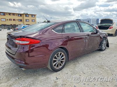Trzecie zdjęcie samochodu z tyłu: 2017 FORD FUSION SE VIN:3FA6P0H74HR390531 - miniatura