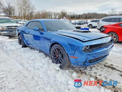 Czwarte zdjęcie samochodu z boku: 2021 DODGE CHALLENGER R VIN:2C3CDZFJ7MH603040 - miniatura
