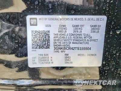 Zdjęcie 14 z 14 samochodu: 2026 CHEVROLET BLAZER 2LT VIN:3GNKBCR42TS155504 - miniatura
