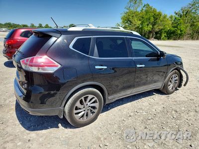 Trzecie zdjęcie samochodu z tyłu: 2016 NISSAN ROGUE SL VIN:5N1AT2MT3GC851337 - miniatura