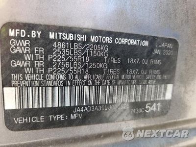 Zdjęcie 13 z 13 samochodu: 2020 MITSUBISHI OUTLANDER SE VIN:JA4AD3A39LJ000526 - miniatura
