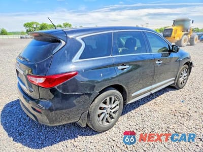 Trzecie zdjęcie samochodu z tyłu: 2014 INFINITI QX60 BASE VIN:5N1AL0MN3EC529283 - miniatura