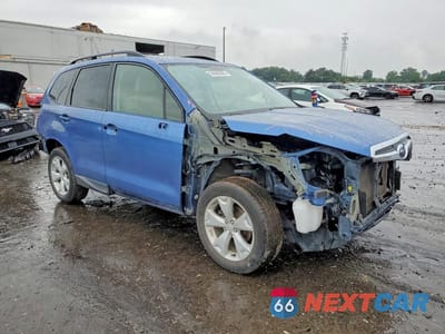 Czwarte zdjęcie samochodu z boku: 2016 SUBARU FORESTER 2.5I PREMIUM VIN:JF2SJAFC8GH439330 - miniatura