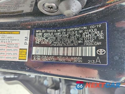 Zdjęcie 12 z 12 samochodu: 2019 TOYOTA COROLLA HATCHBACK XSE VIN:JTNK4RBE7K3048781 - miniatura