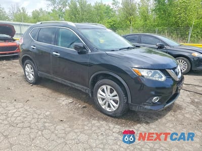 Czwarte zdjęcie samochodu z boku: 2016 NISSAN ROGUE S VIN:5N1AT2MV7GC858714 - miniatura